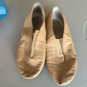 Bloch Women Size 5 Tan Jazz Shoes